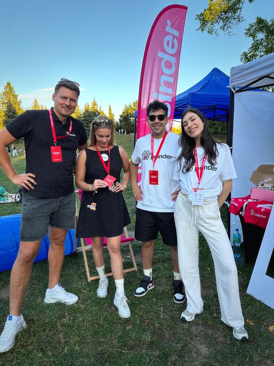 Zespół Psindera podczas akcji